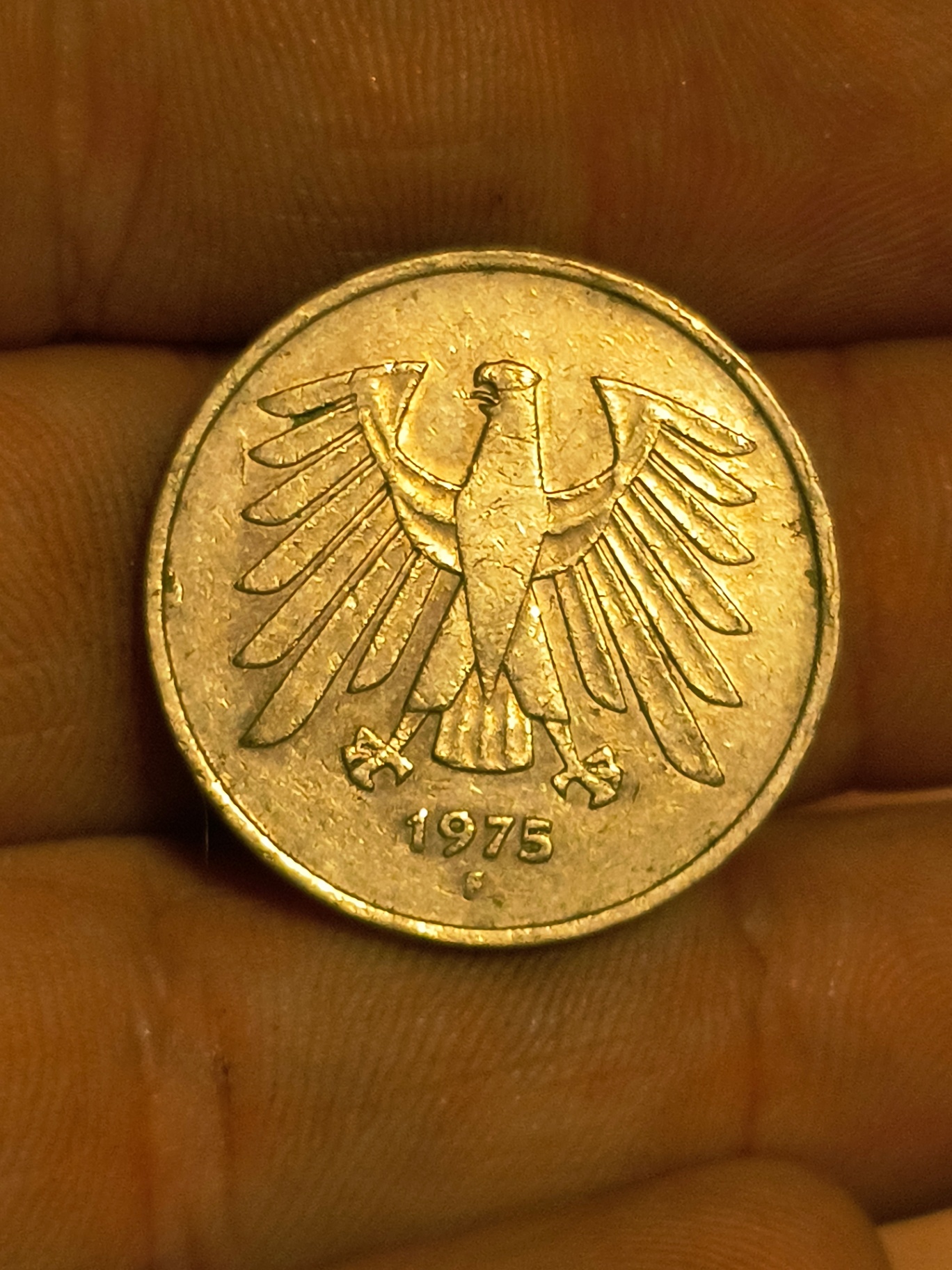 Eagle German 5-Mark coins - image 2 of 2
