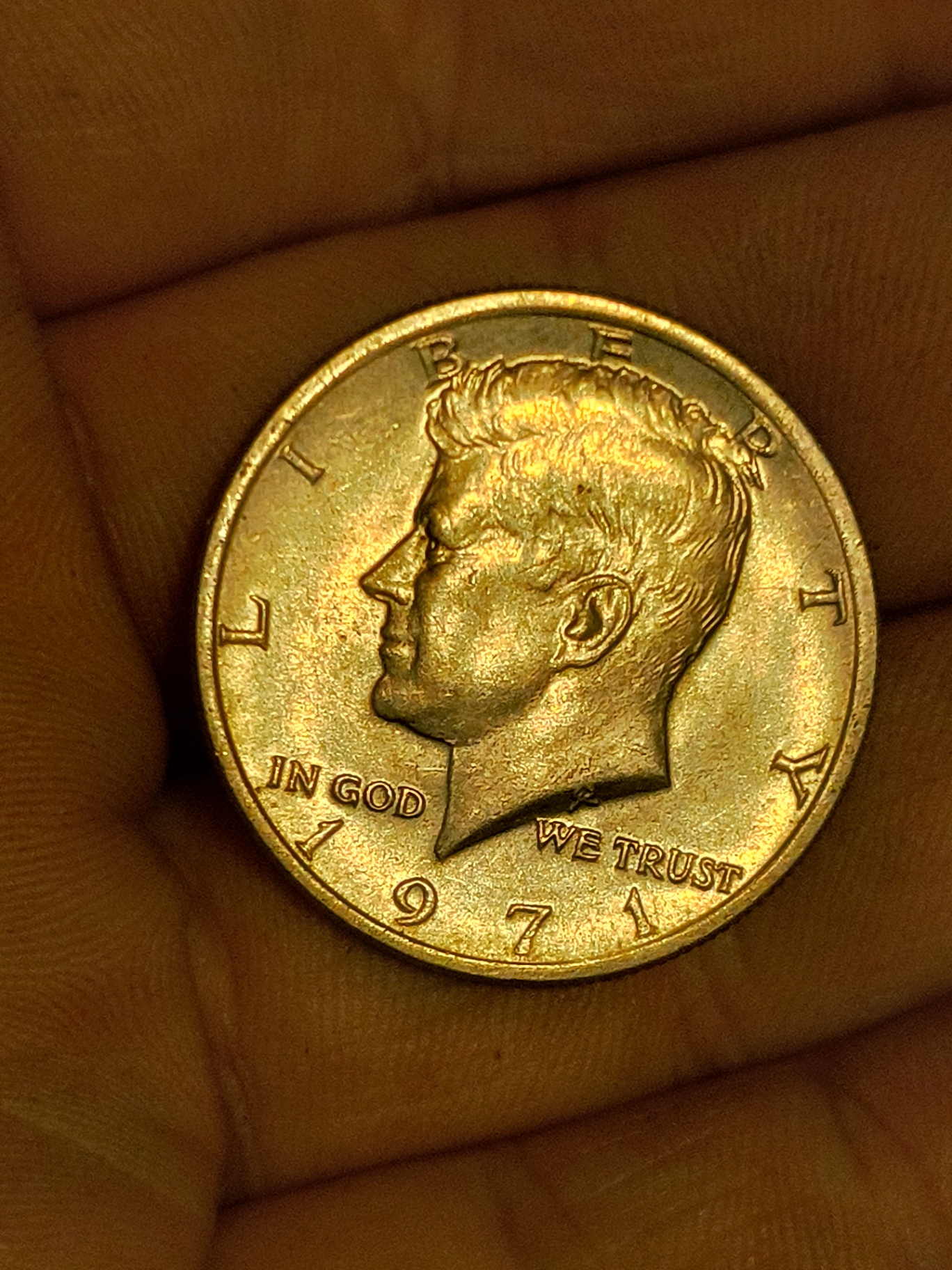  Kennedy Half Dollar 1971 mint - image 1 of 2