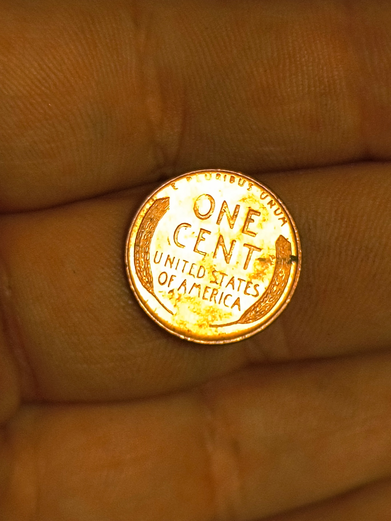 mint linclon wheat cent copper - image 1 of 2