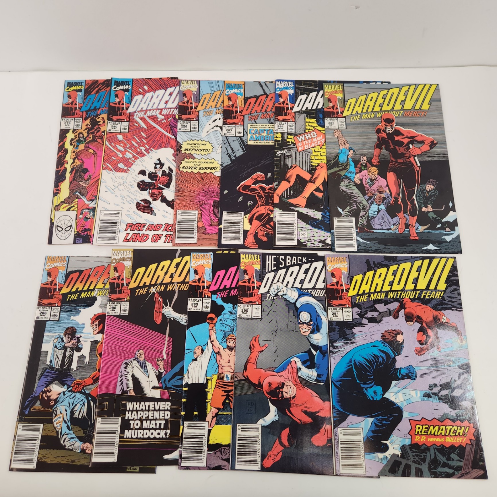 Daredevil #279-286 288-291 - image 1 of 4