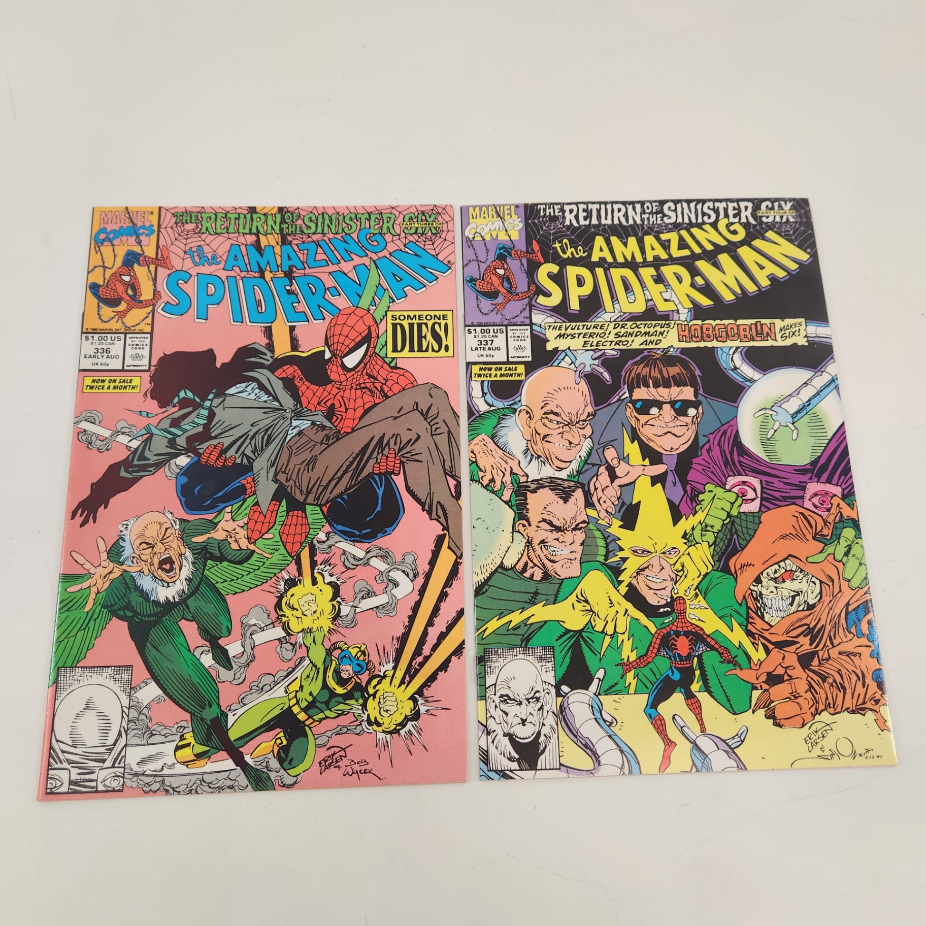 Amazing Spiderman #336 337 - image 1 of 3