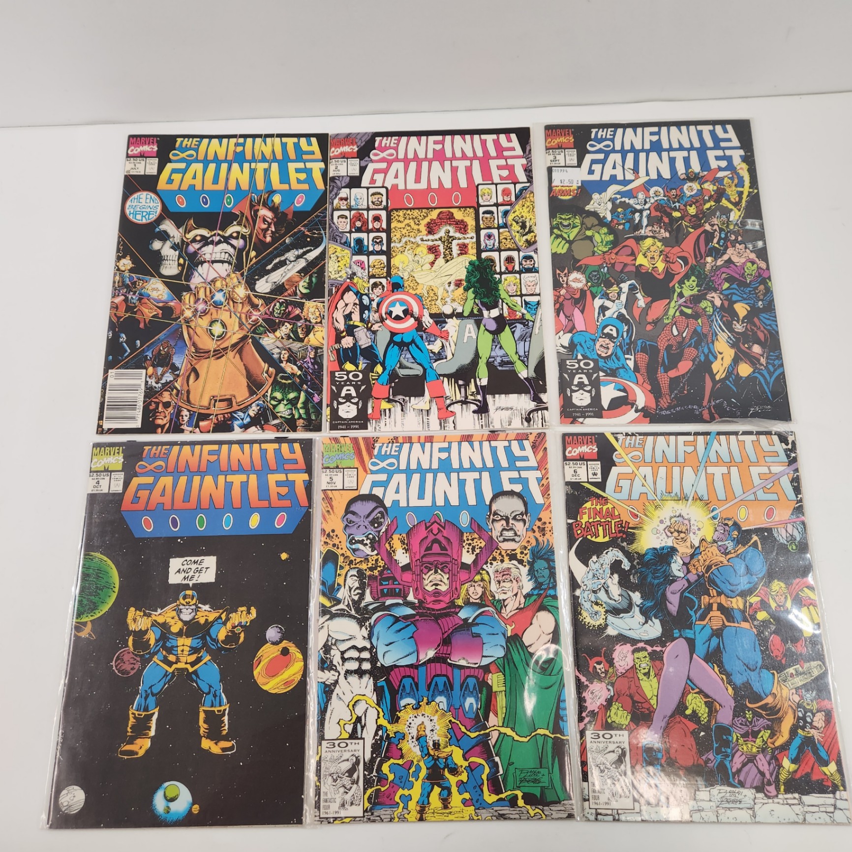 Infinity Gauntlet #1-6 - image 1 of 3