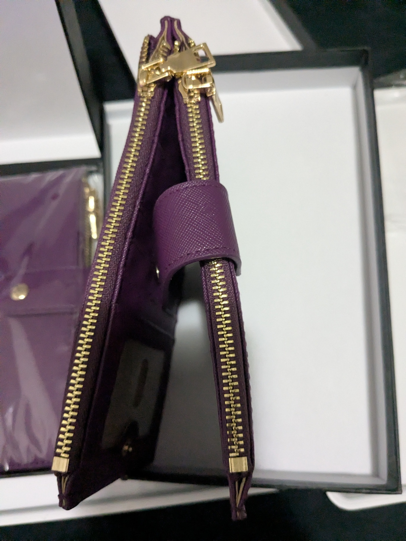 Lot of 3 Brand-New Women’s Wallets – Purple – Factory Sealed in Gift Boxes - image 6 of 7