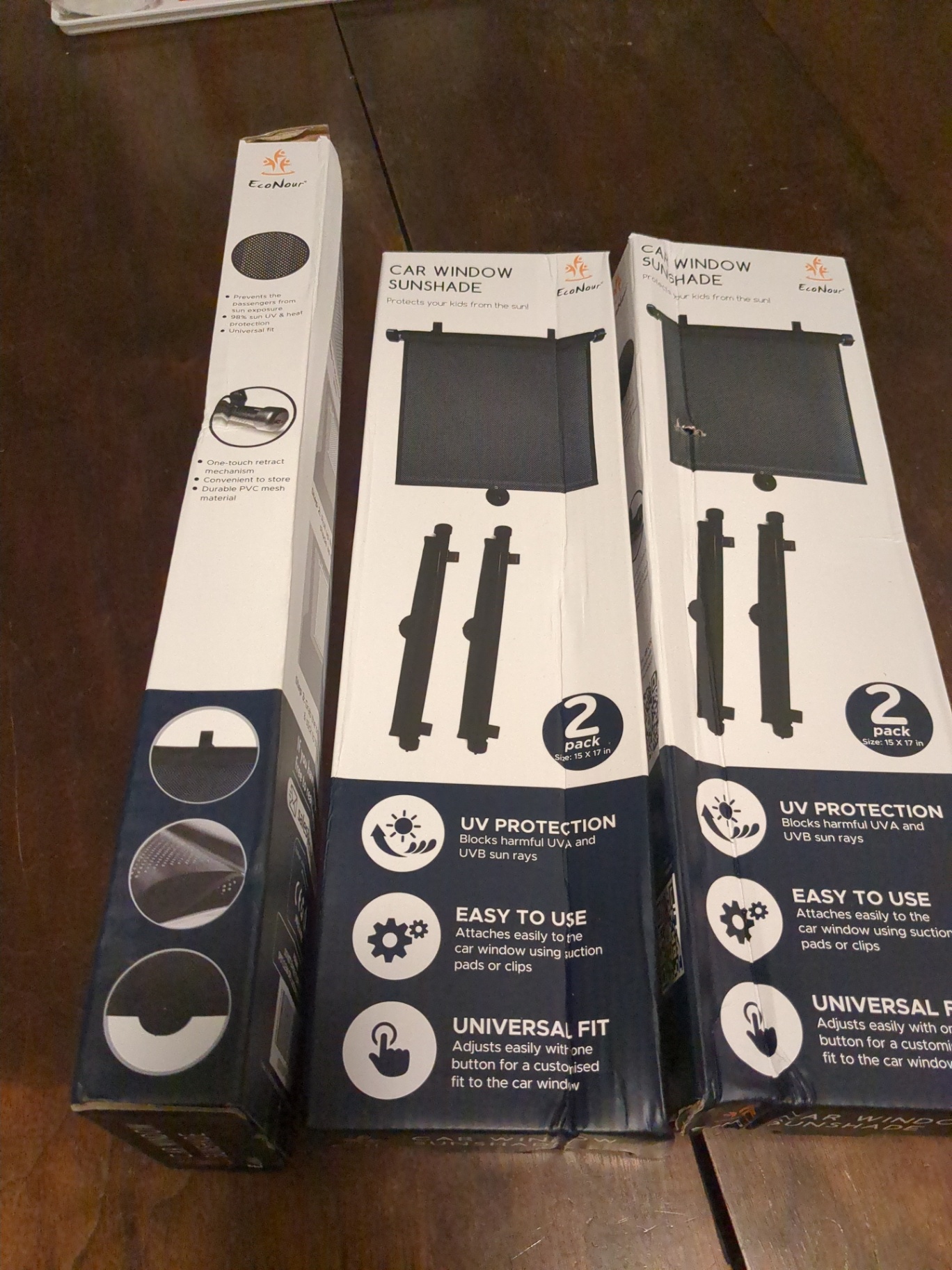 EnoNour car window sunshade 3 units  - image 3 of 5