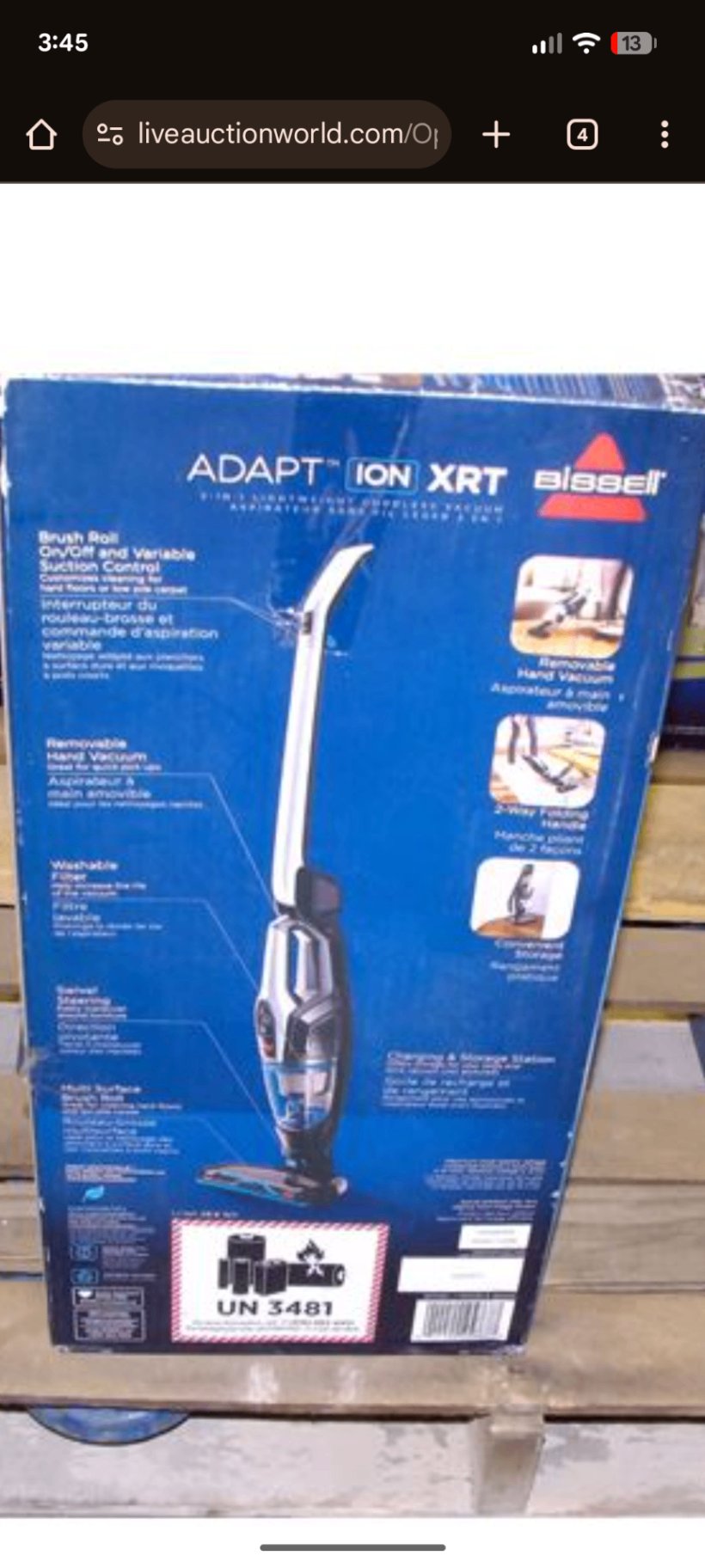 BISSELL Adapt Ion Cordless Stick Vacuum — Open Box / Tested, Working - image 1 of 5
