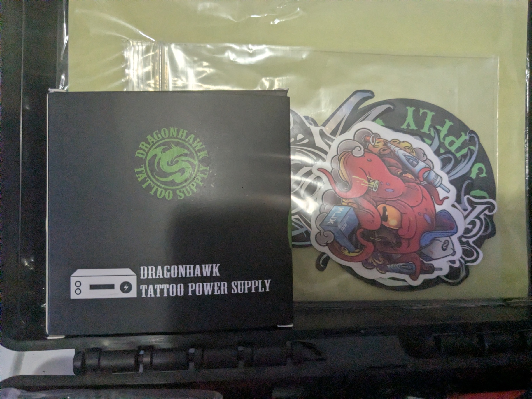 Dragonhawk Tattoo Kit – Rotary Pen Starter Bundle – Brand New / Factory Sealed - image 6 of 13