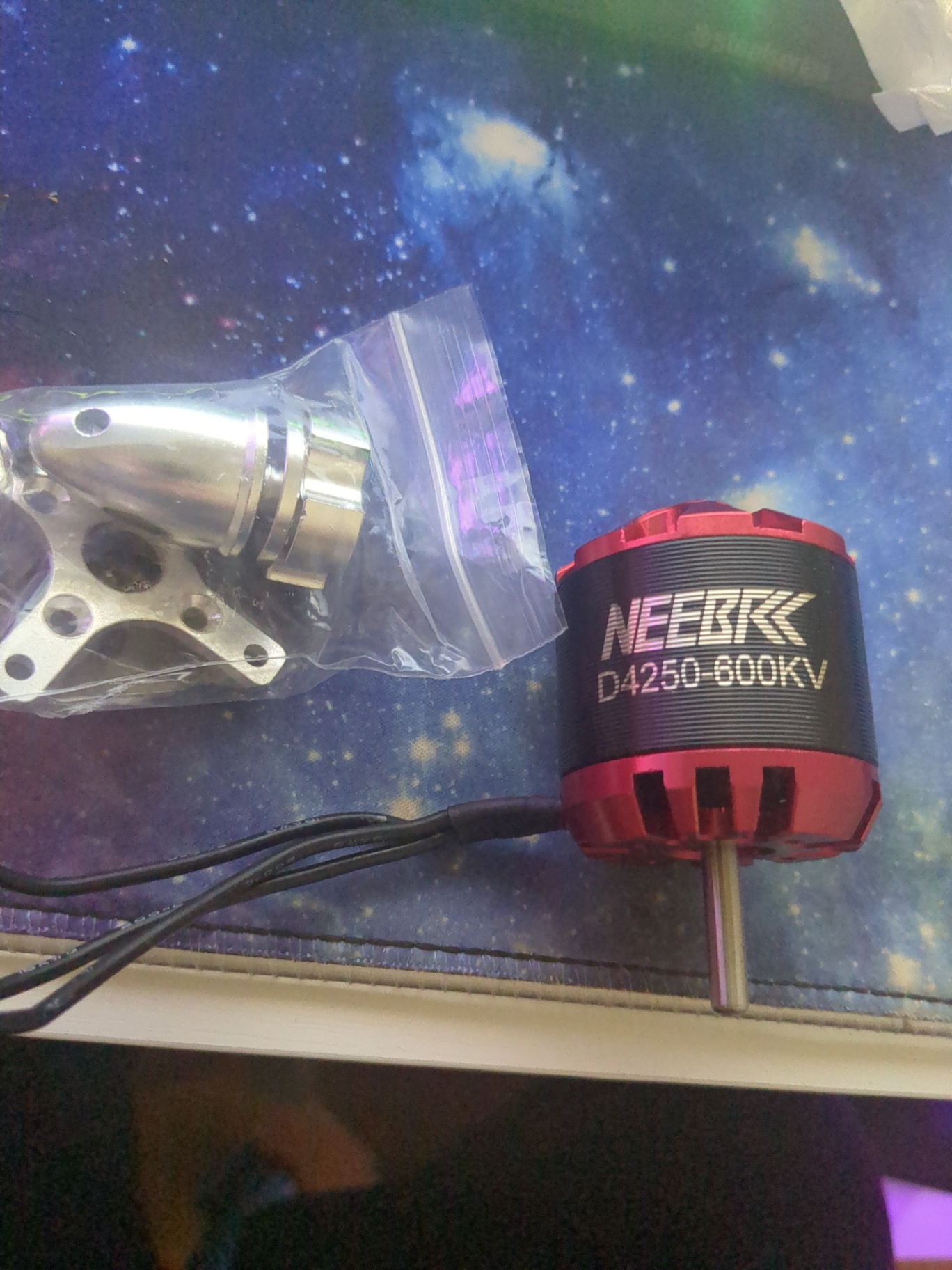 4250 Brushless Outrunner Motor 600KV 800KV with 60A V2 ESC Compatible with Racing Drones RC Aircraft Fixed-Wing Models(4250 600KV - image 1 of 3