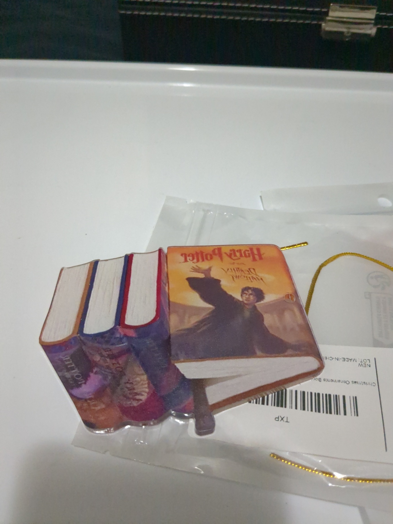 2 Harry Potter Christmas ornaments  - image 1 of 4