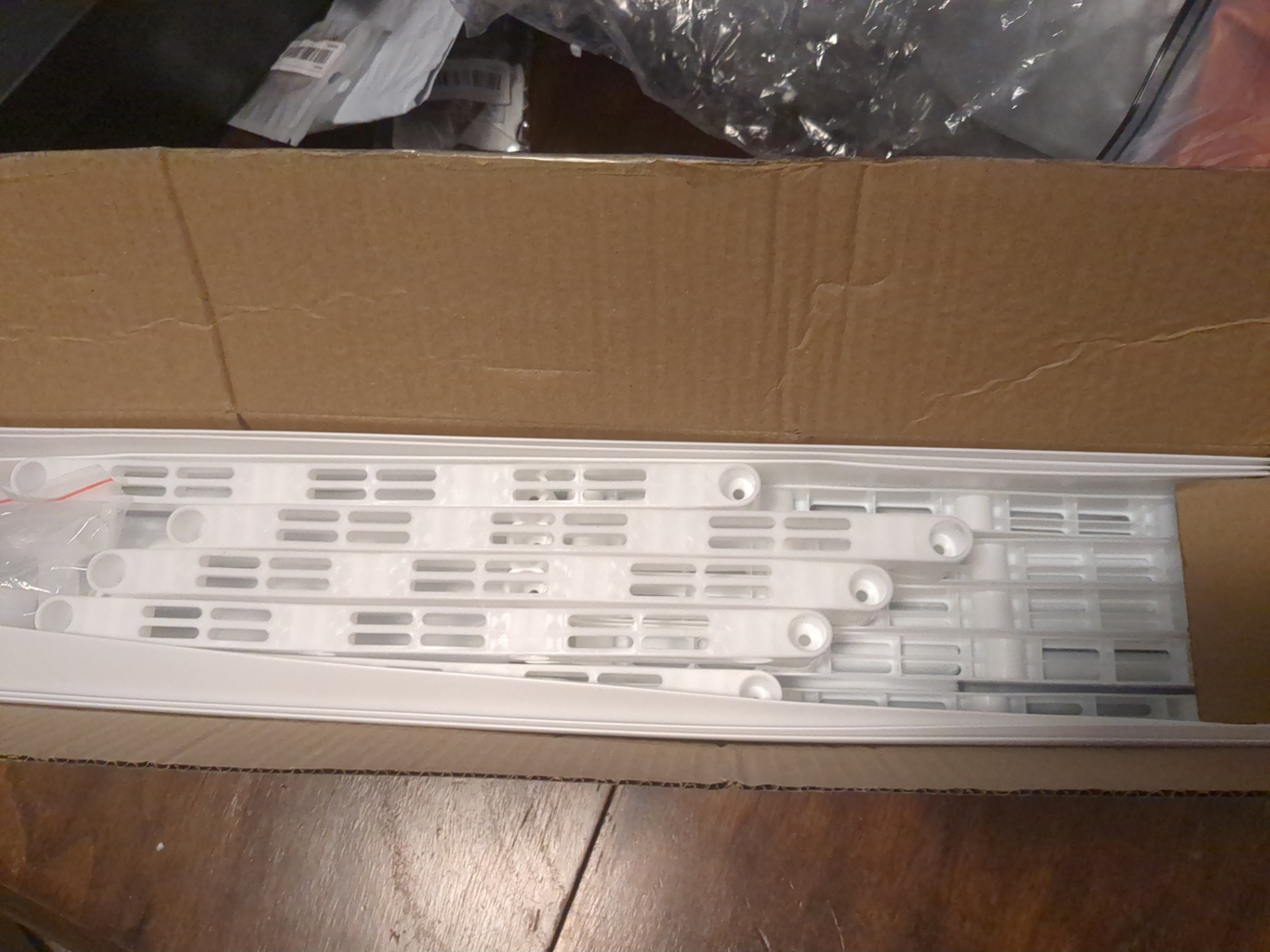 Plastic shelving unit new in box - image 2 of 3