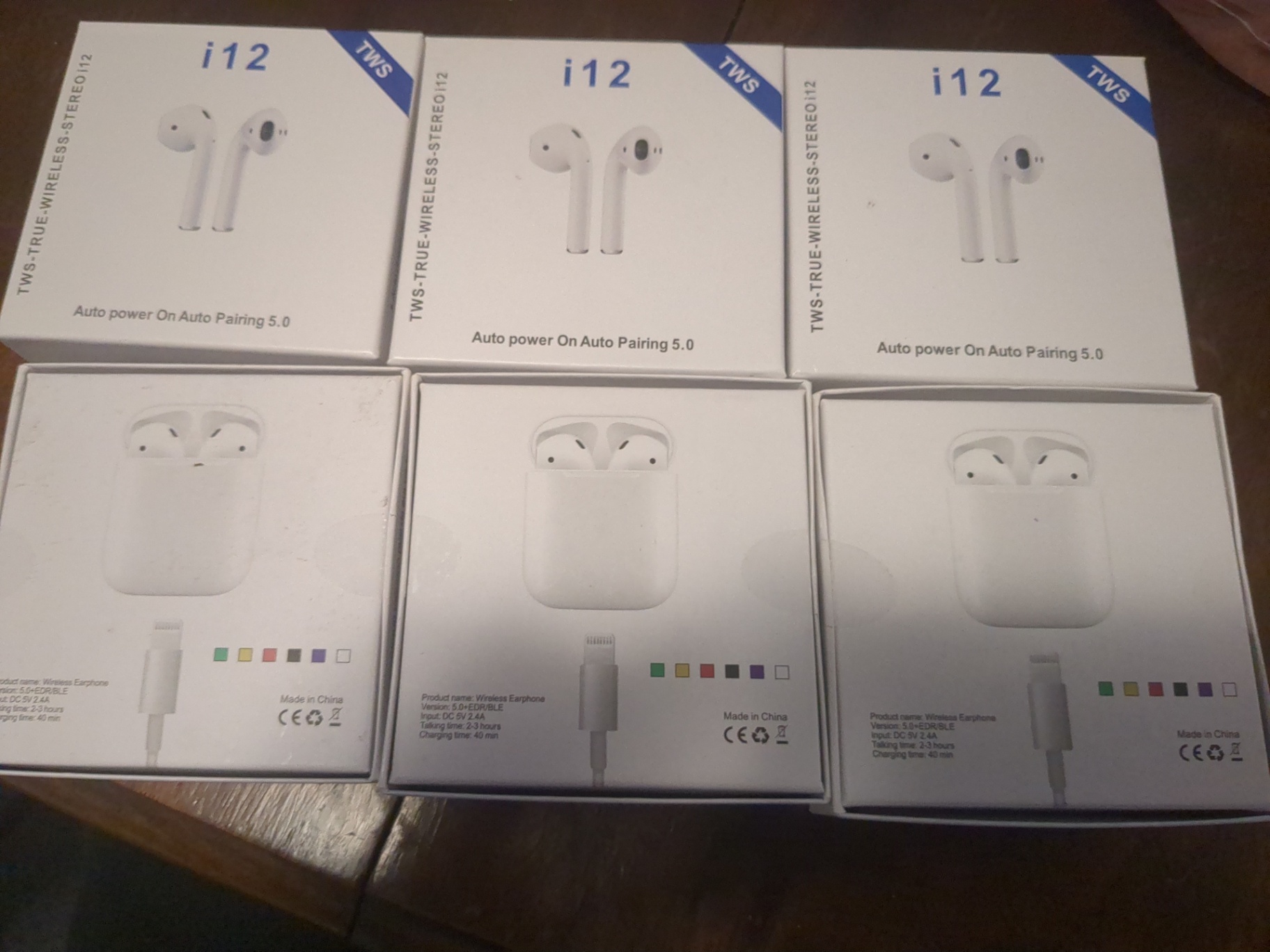 True wireless earbuds 6 units - image 2 of 4