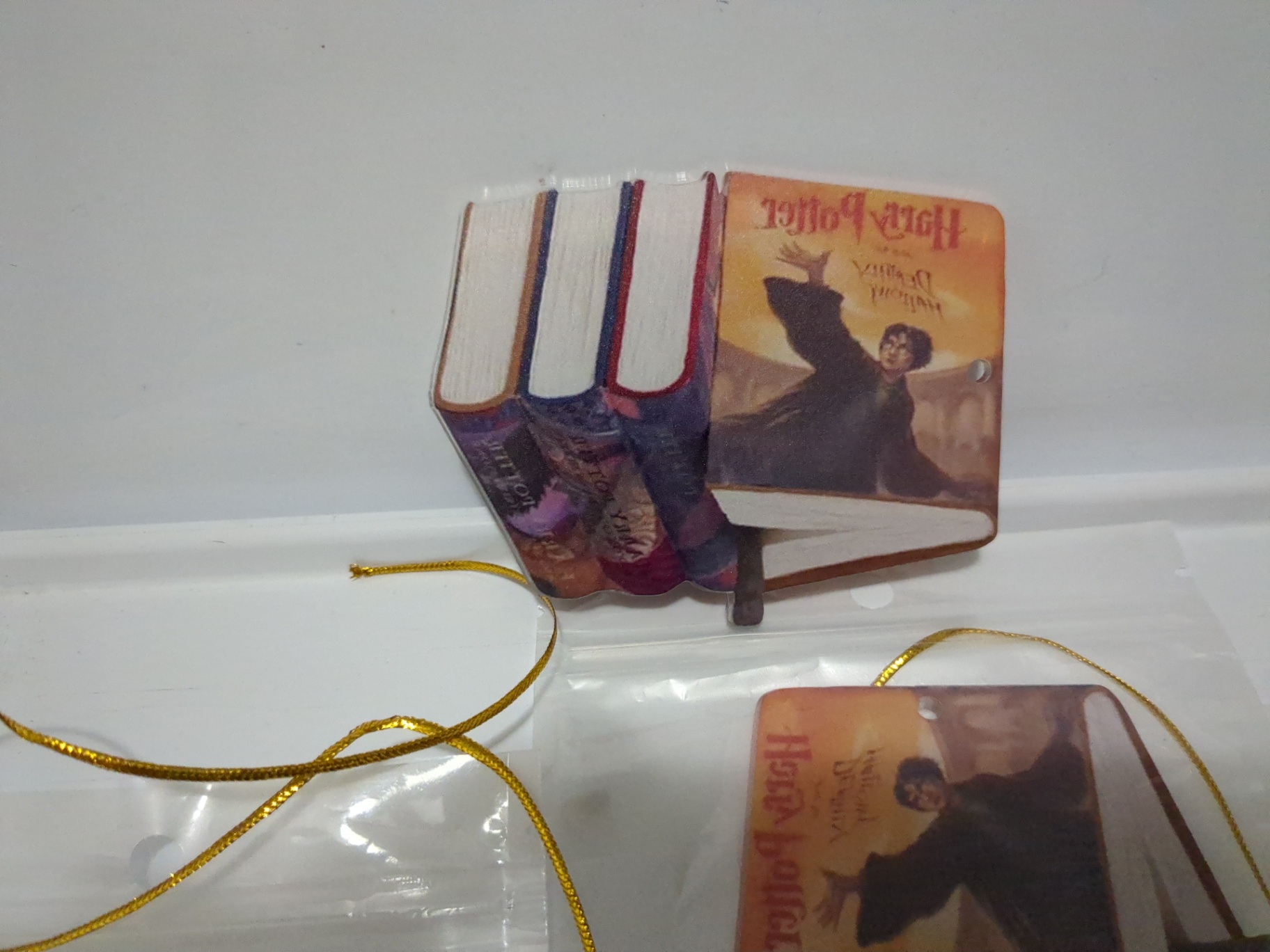 New Harry Potter Christmas ornaments 3 units  - image 1 of 4
