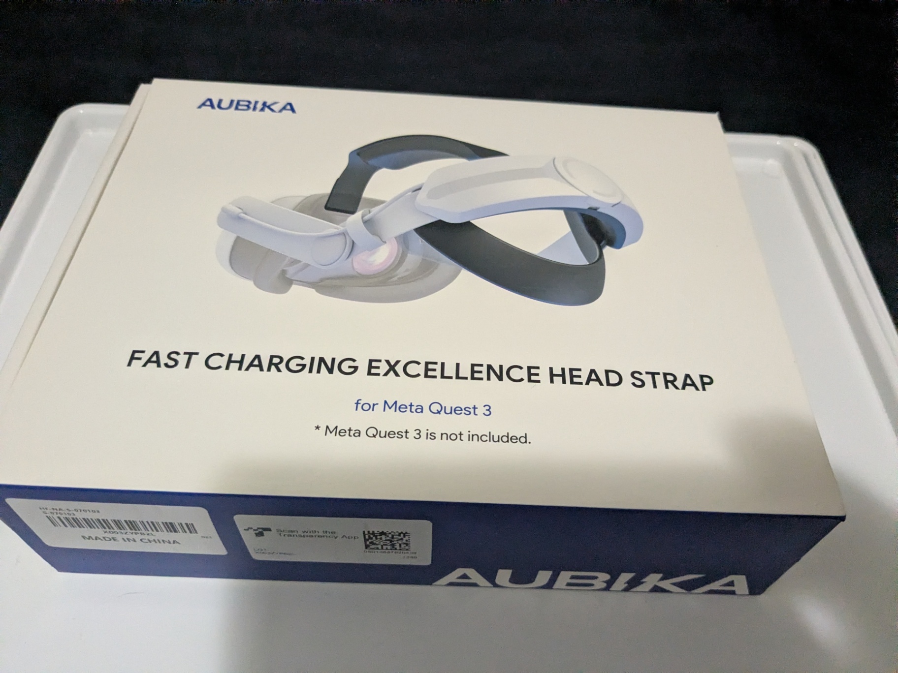 Meta Quest 3 / 3S Aubika Fast Charging Elite-Style Head Strap – Brand New! - image 1 of 5