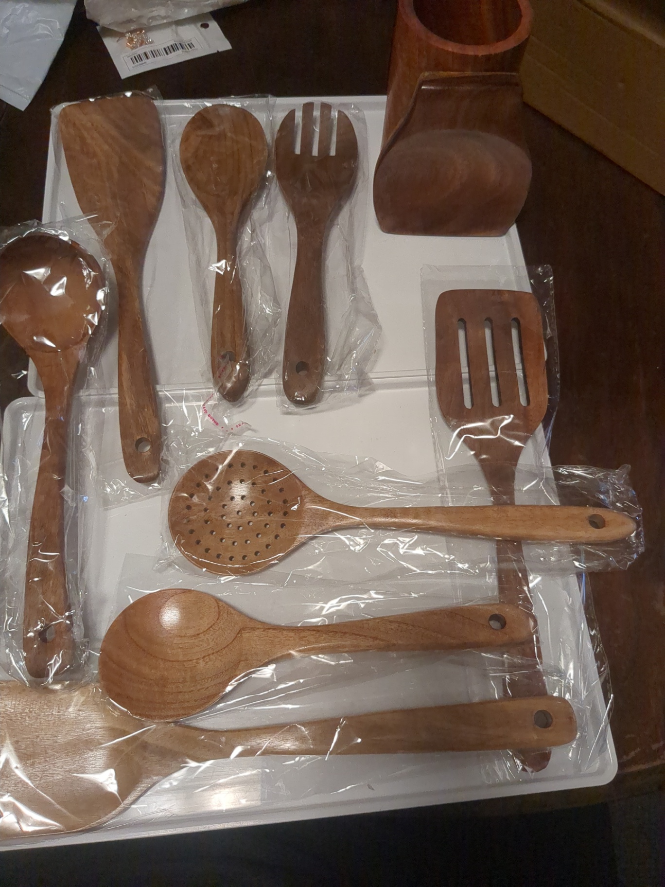 New kitchen wooden untesils - image 1 of 4