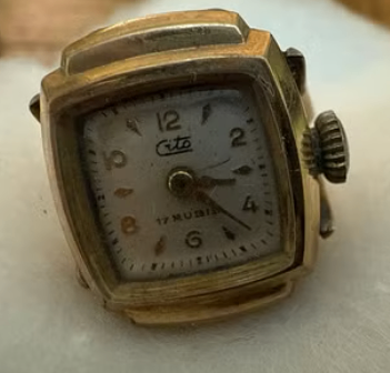 Vintage 17-Jewel CITO Ring Watch – Extremely Rare – Collectible Piece - image 2 of 6