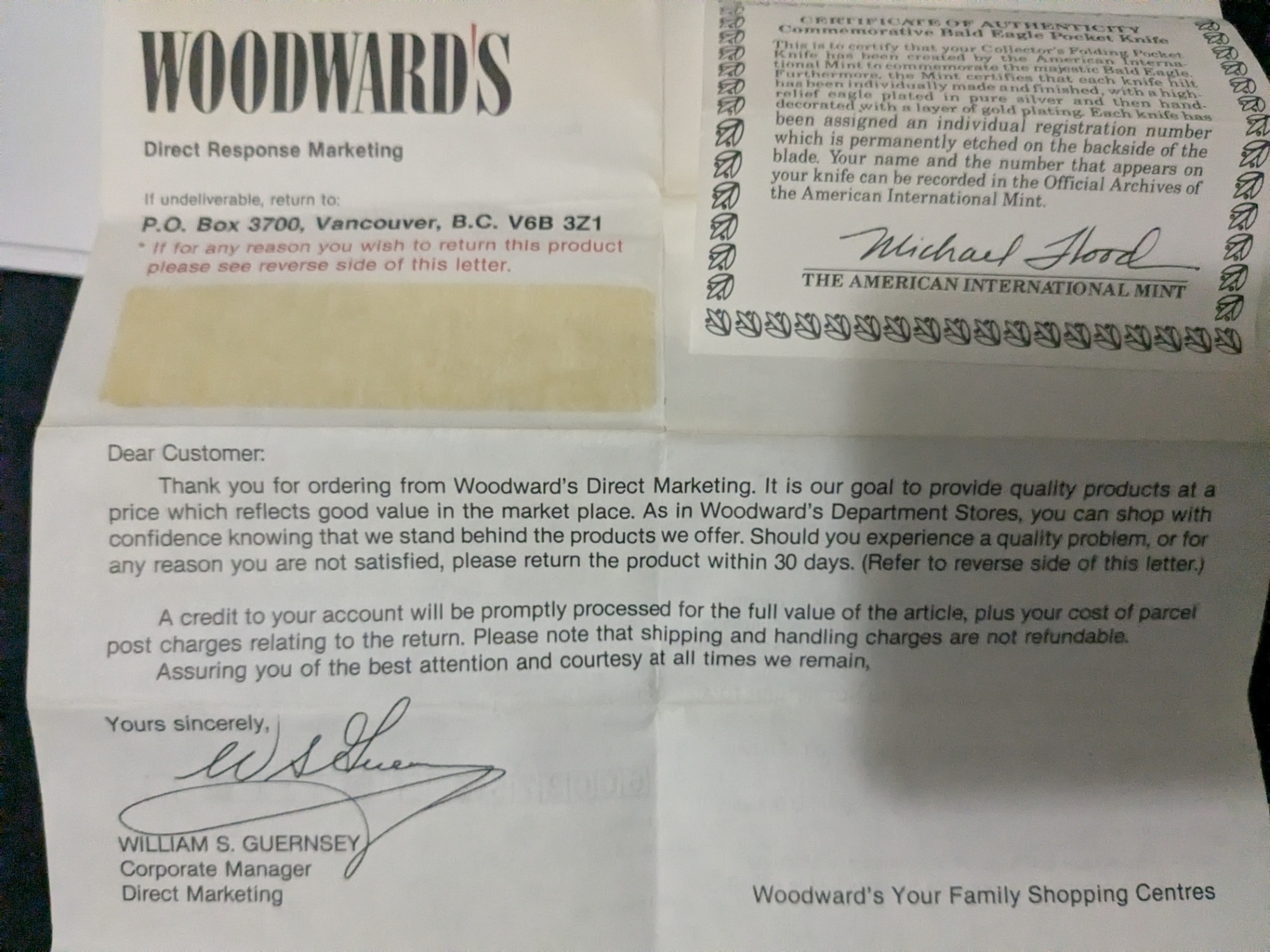 Mixed Outdoor & Collectible Lot – Knife, Flashlight, Tactical Bag, Replica Pistol Torch Lighter, Multi-Tools & Vintage Paperwork - image 3 of 12