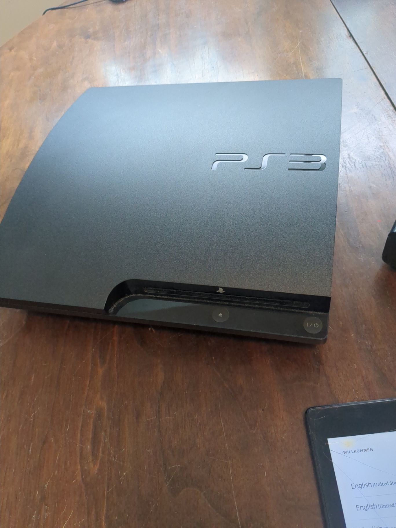 PS3 and tablet and cable boxes  - image 3 of 5