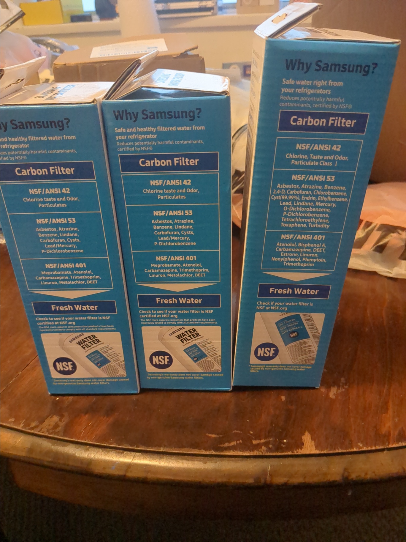 Samsung water filters new 3 units  - image 3 of 4