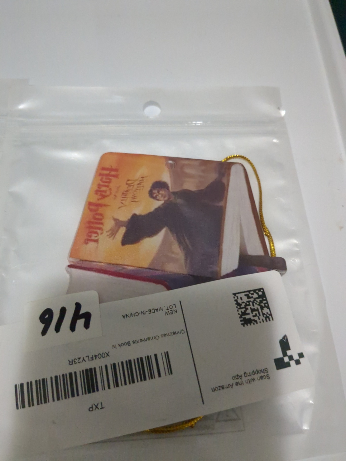 2 Harry Potter Christmas ornaments  - image 2 of 4