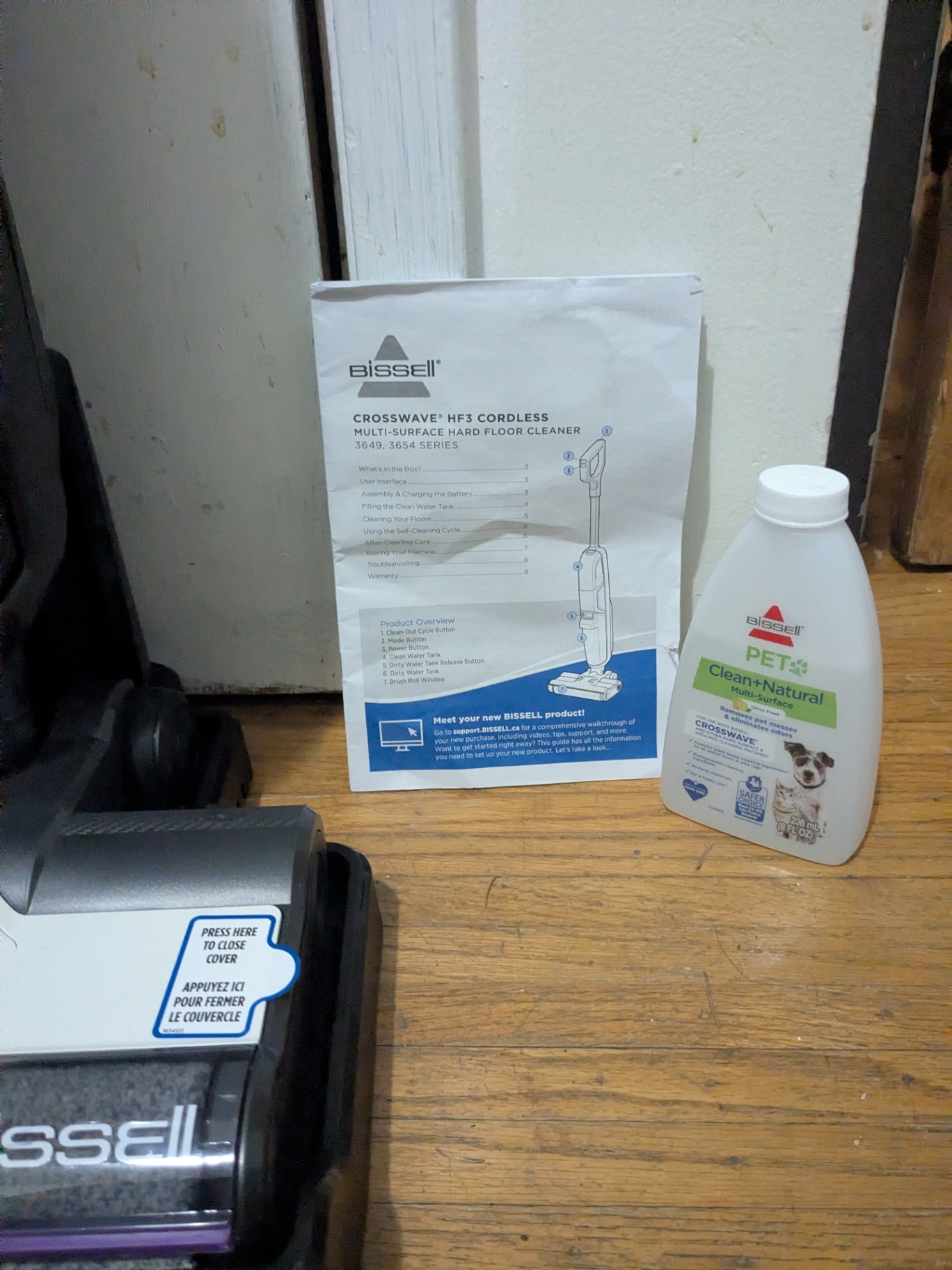 Bissell HF3 Wave Cordless β Looks Brand New β OPEN BOX β NO CHARGER β UNTESTED - image 2 of 9