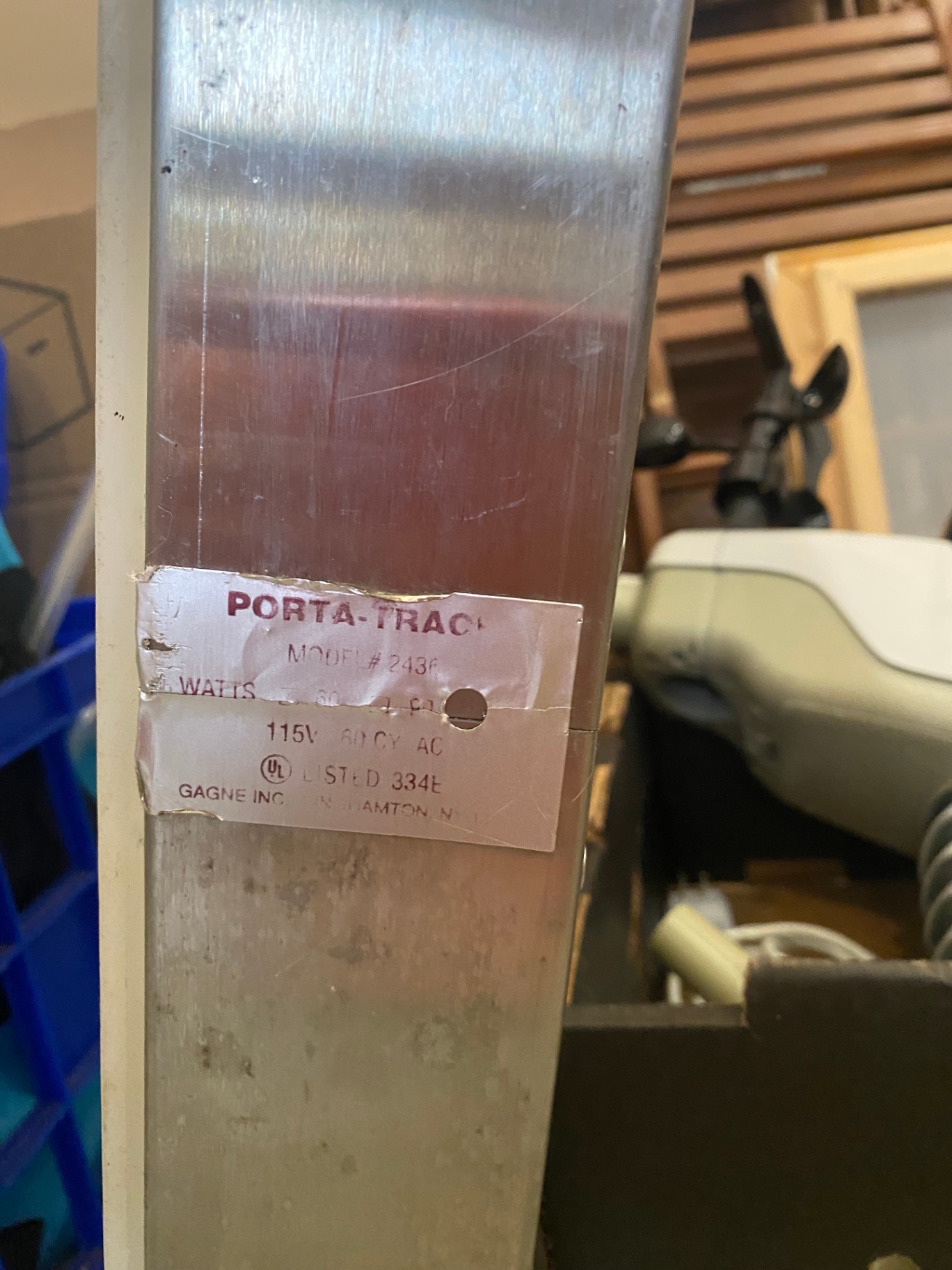 1960's Portra Trace Stainless Steel Light Box - image 5 of 5