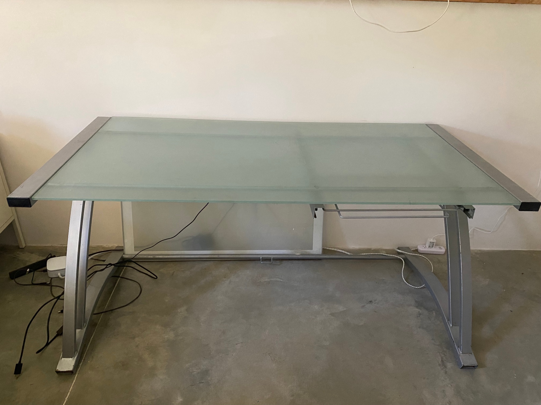Glass Desk  - image 1 of 2