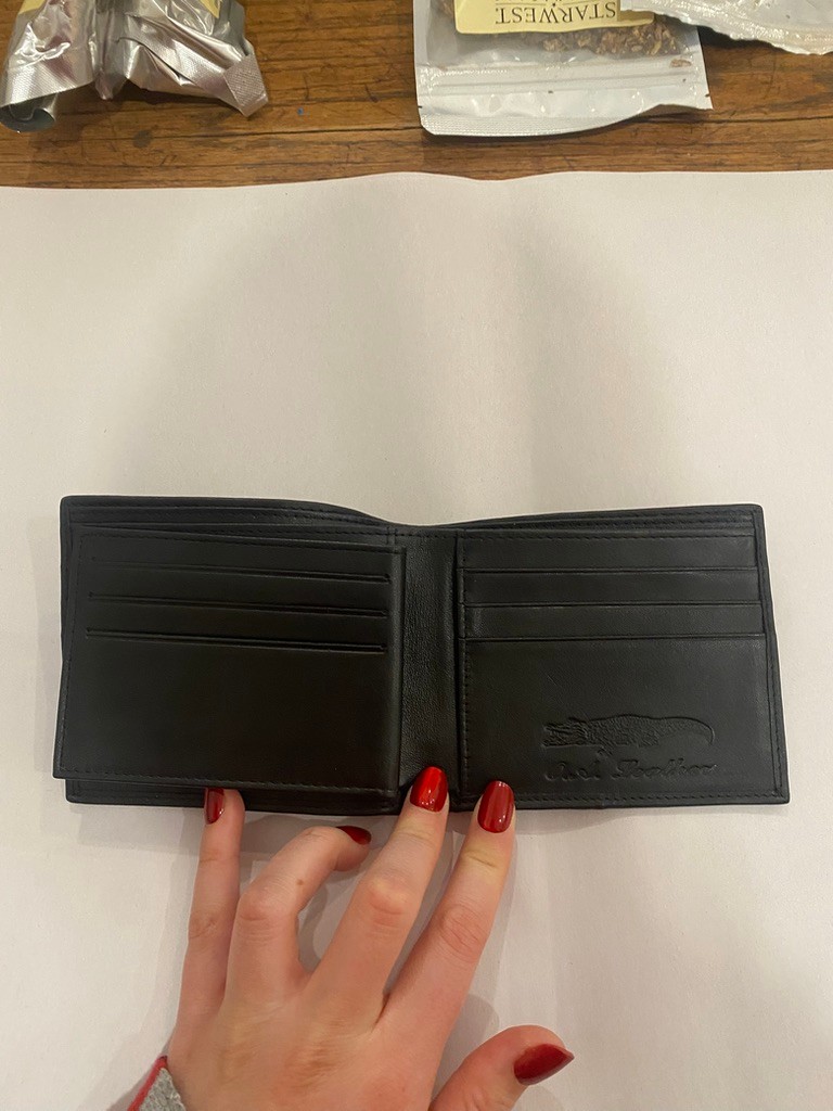 Leather Alligator Wallet - image 3 of 6