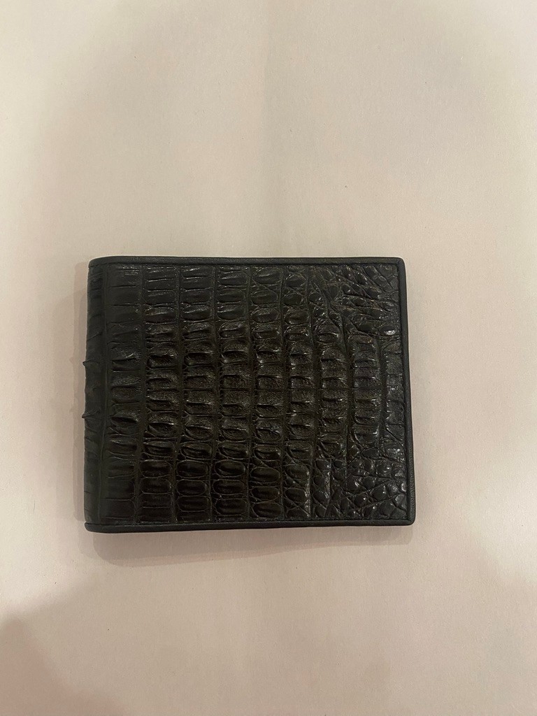 Leather Alligator Wallet - image 1 of 6