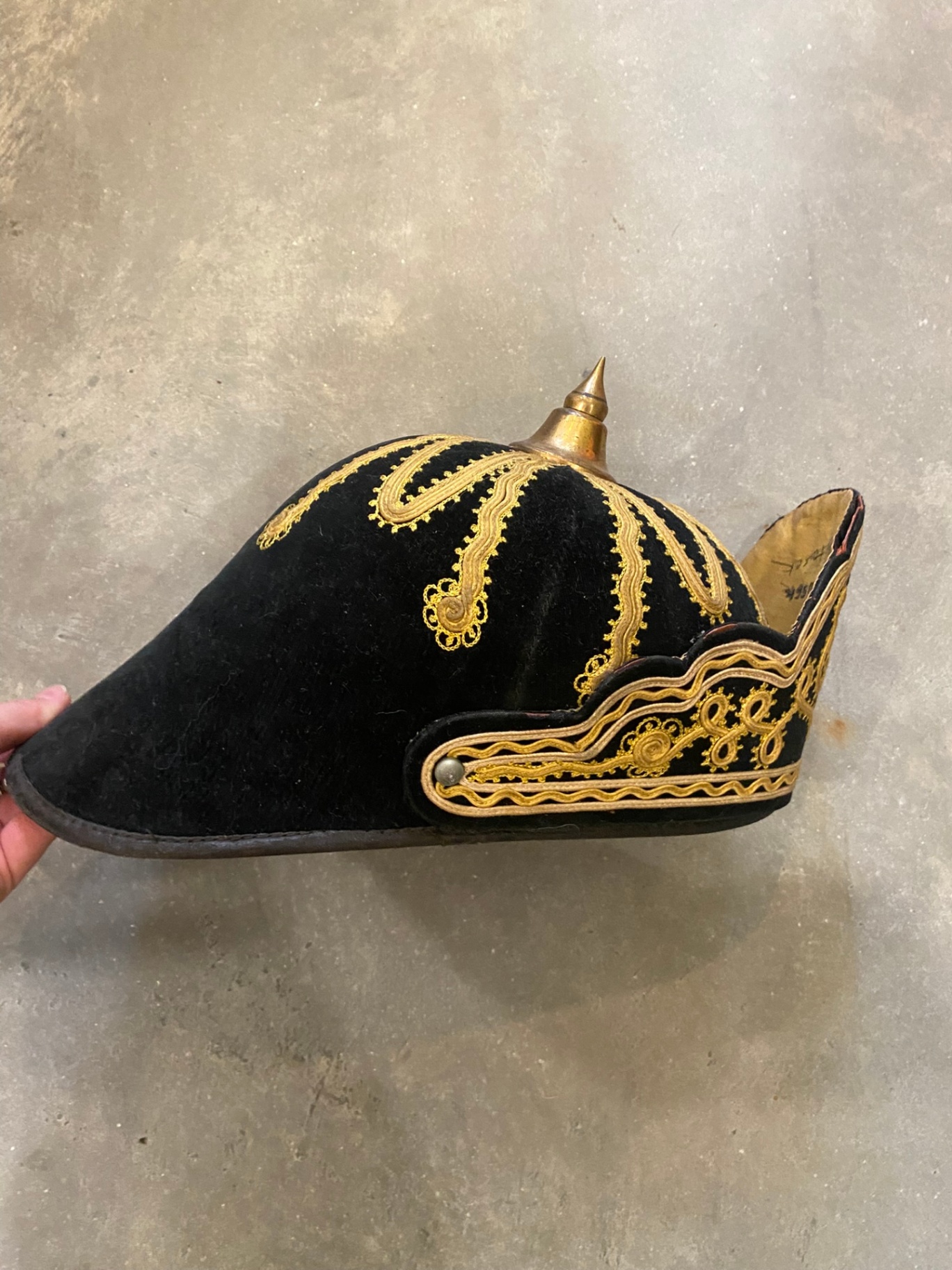 Antique Pickelhaube Ceremonial Hat - image 1 of 5