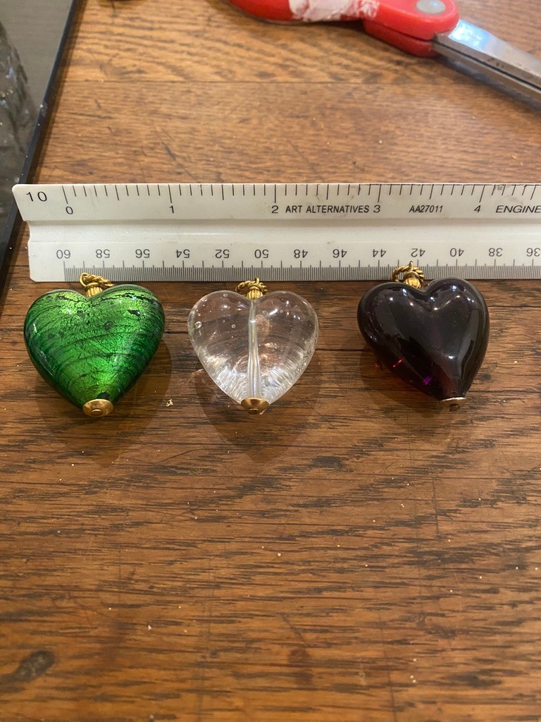 Vintage Glass Pendants  - image 1 of 1