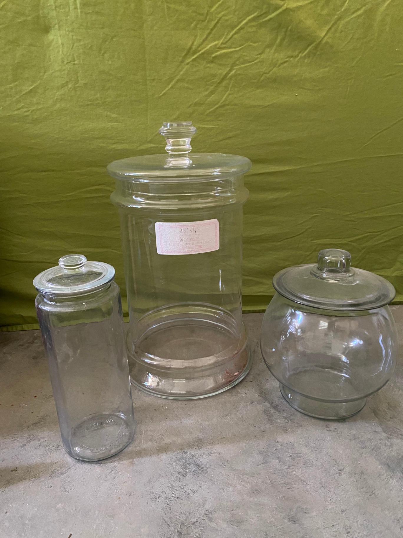Glass Jar Lot - image 1 of 1