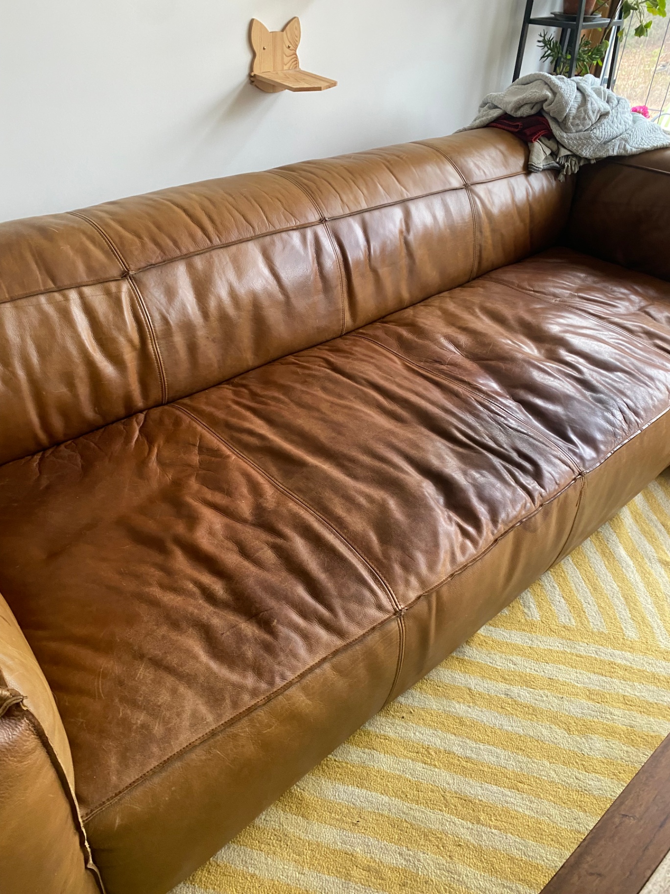 Timothy Oulton for Restoration Hardware Fulham Leather Sofa  - image 1 of 10