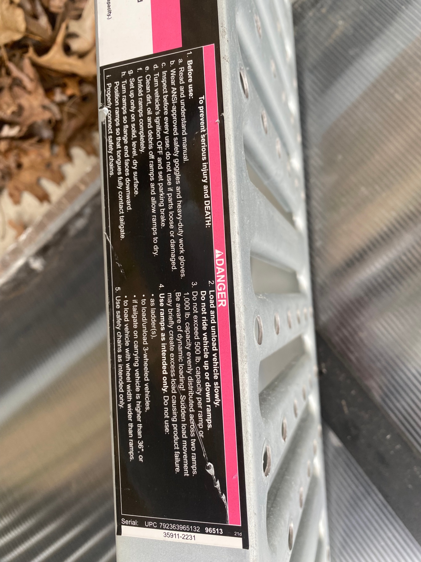 Trifold Truck Ramp - image 3 of 3