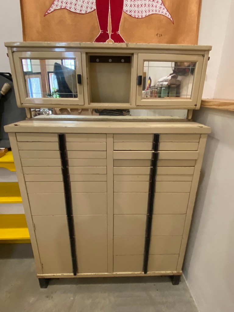 Vintage Art Deco Dental Cabinet - image 1 of 9