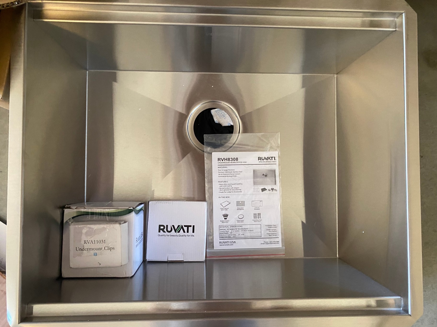 Stainless Steel Sink - image 1 of 4