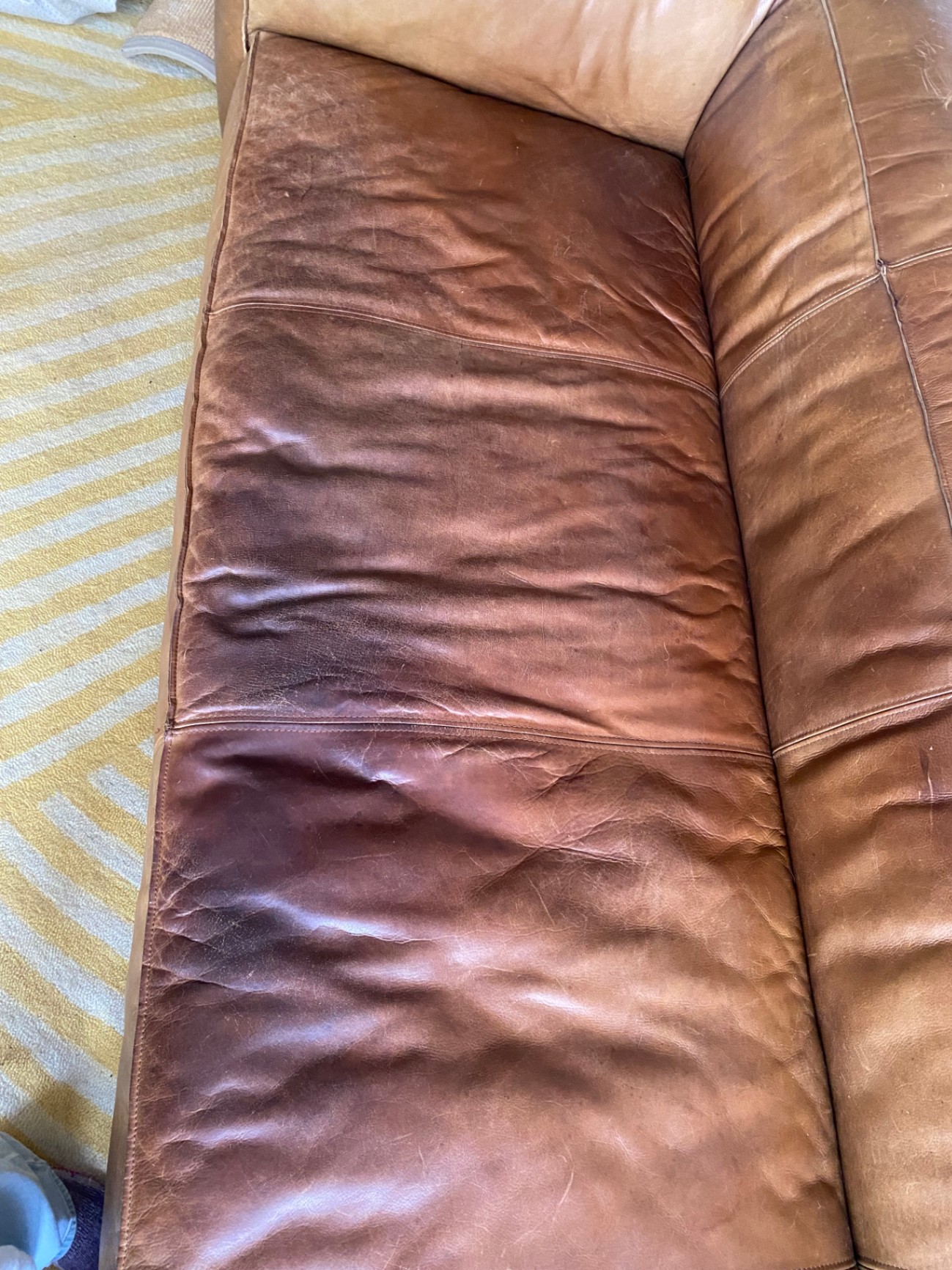 Timothy Oulton for Restoration Hardware Fulham Leather Sofa  - image 2 of 10