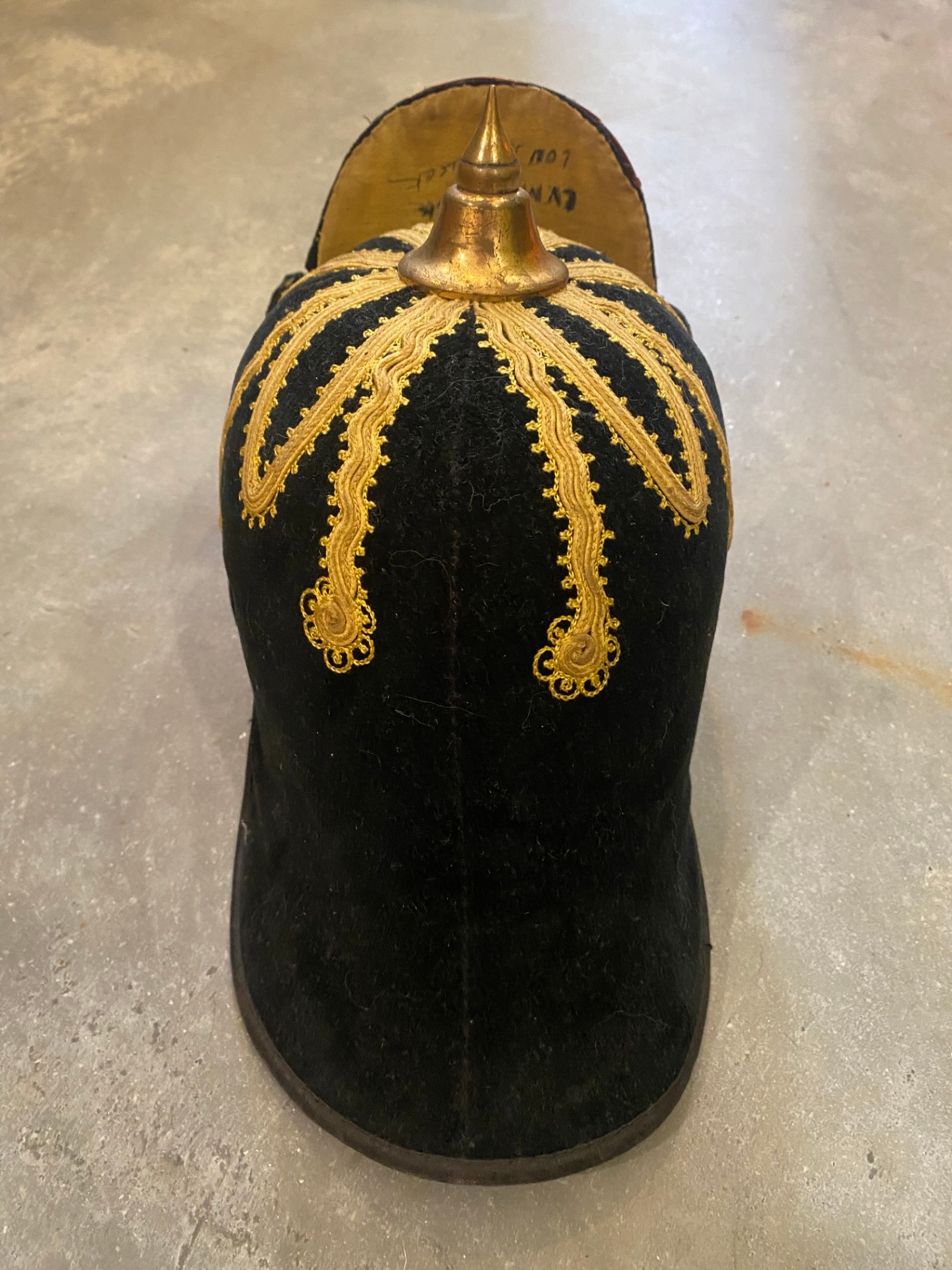 Antique Pickelhaube Ceremonial Hat - image 2 of 5