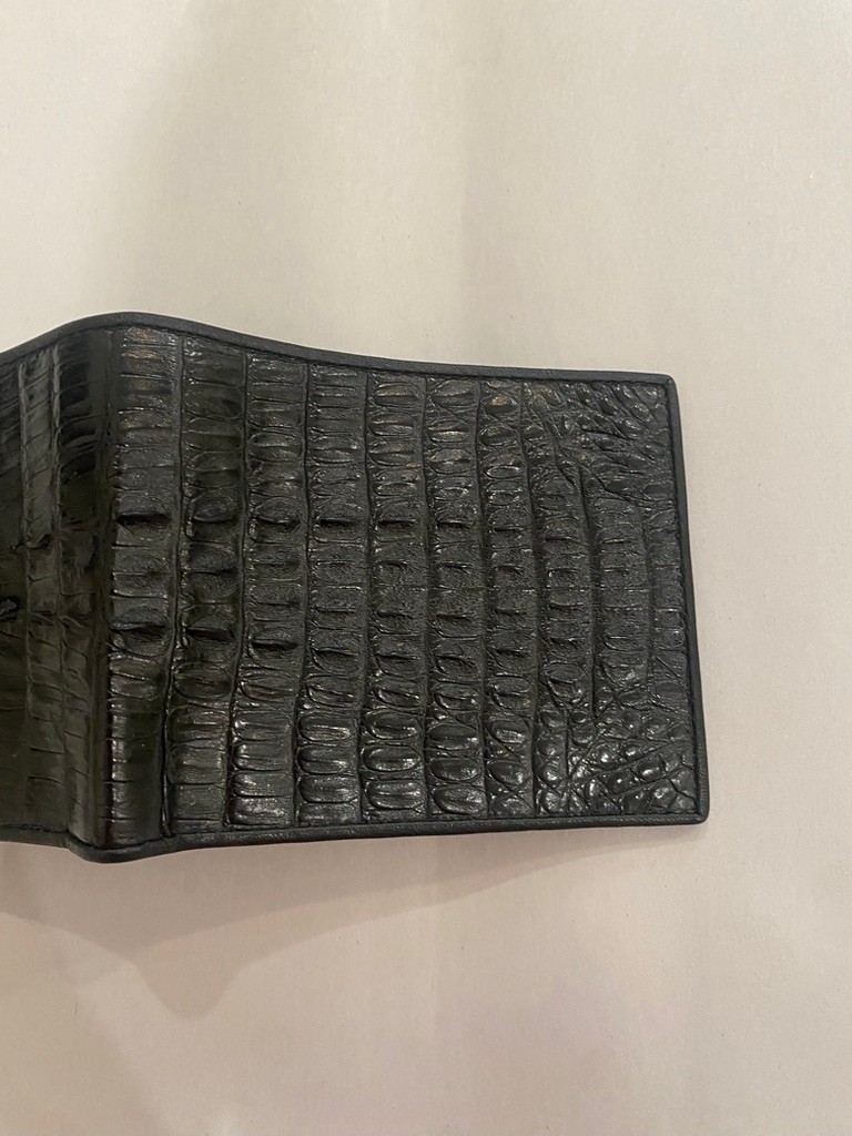 Leather Alligator Wallet - image 5 of 6