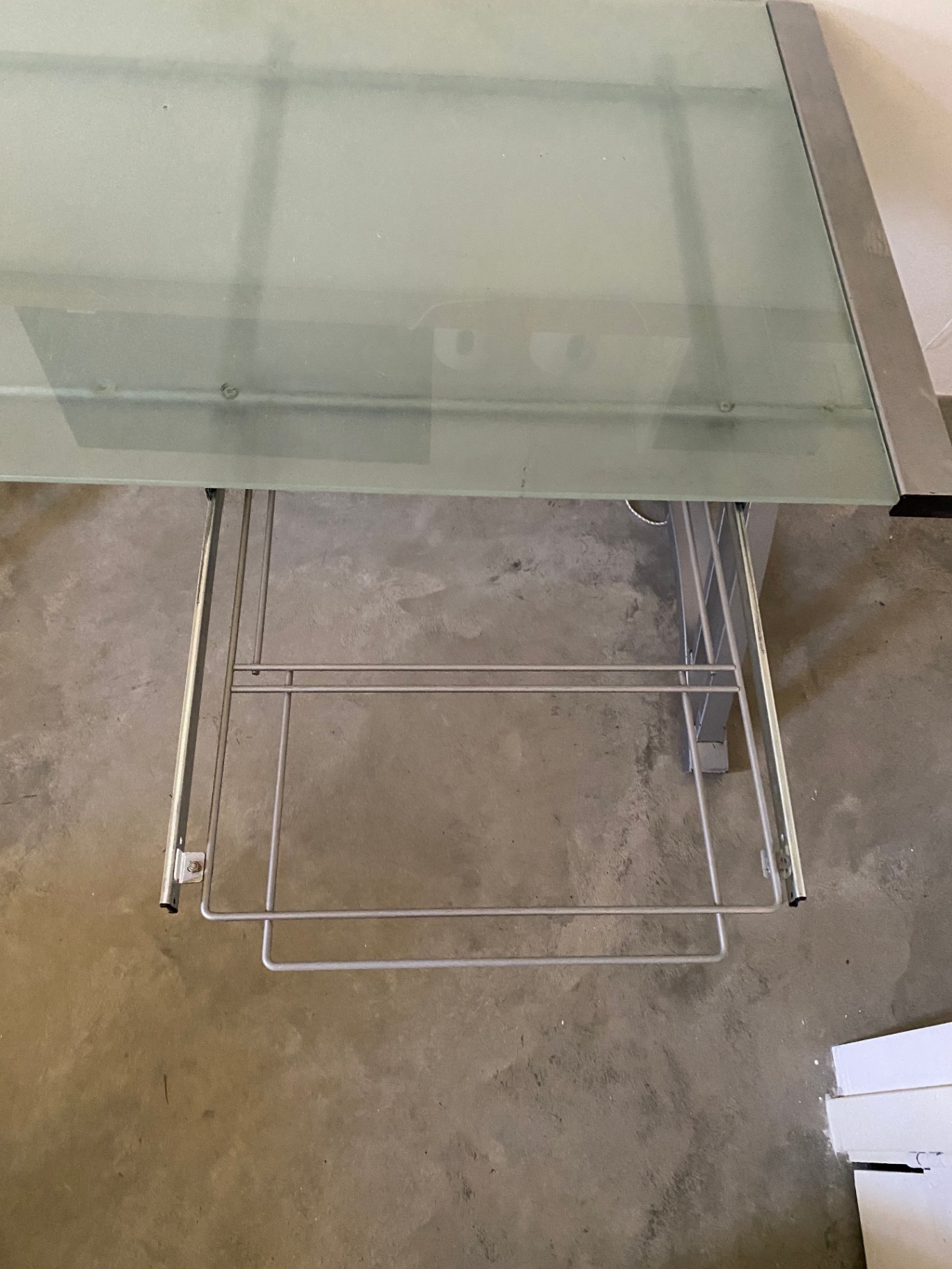 Glass Desk  - image 2 of 2
