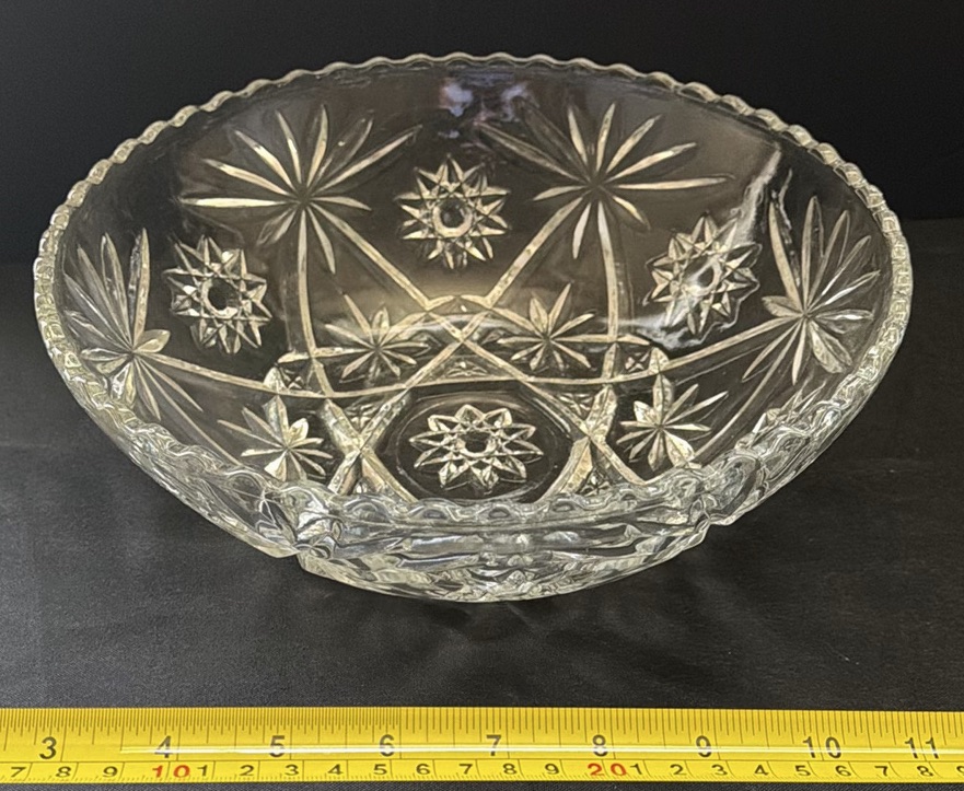 Two Cut Glass Bowls - image 2 of 3