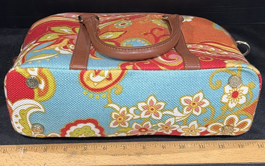 Spartina 449 Patterned Handbag - image 6 of 6