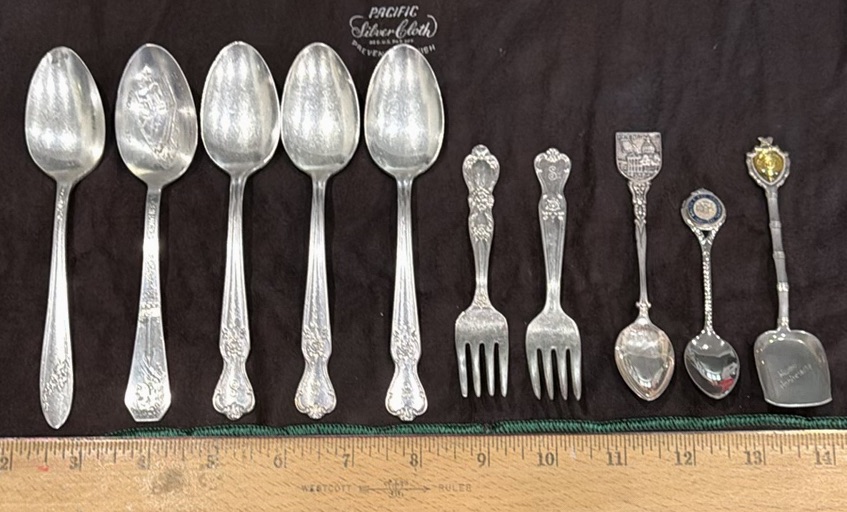 Assorted Souvenir and Decorative Silver-Tone Flatware - image 2 of 7