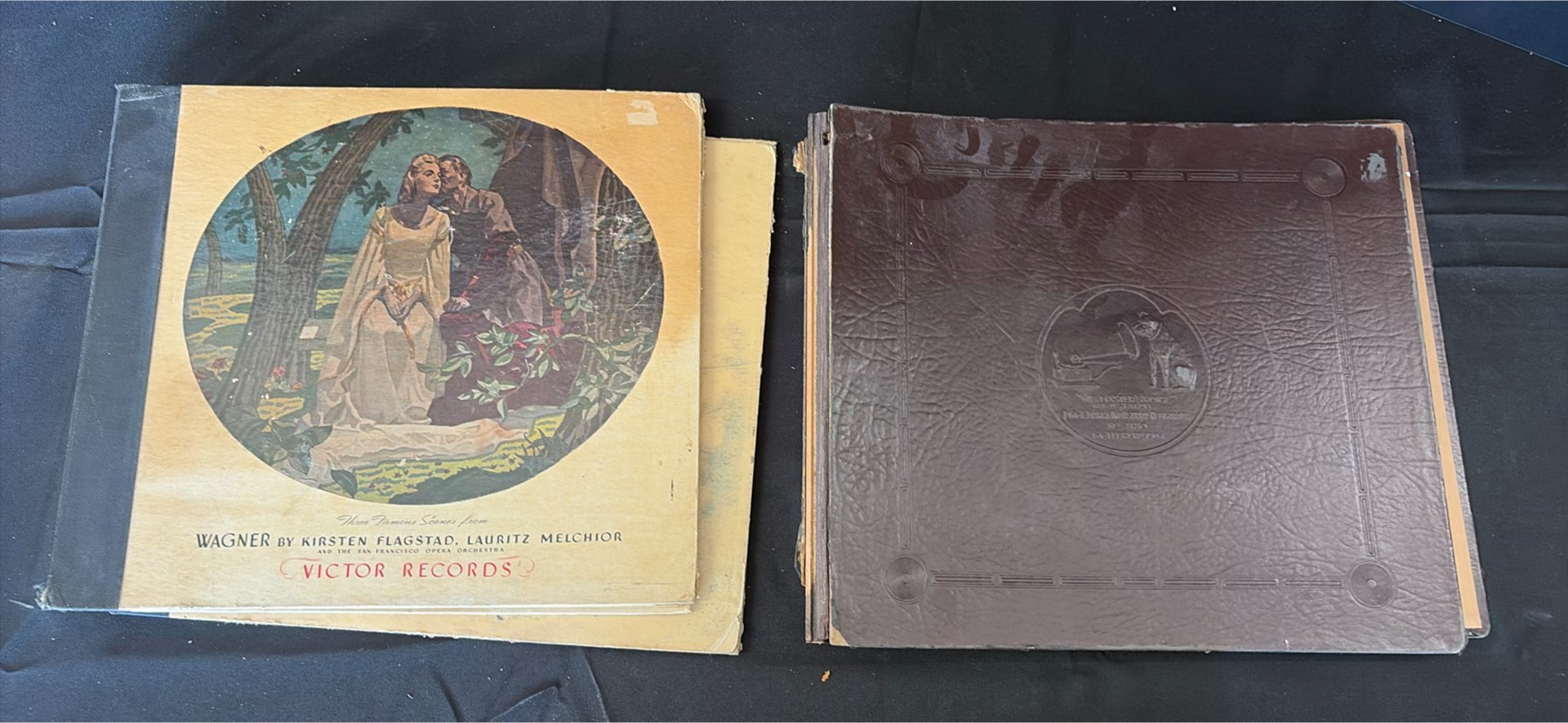 Vintage Victor Vinyl Records and Classical Album Covers - image 1 of 9