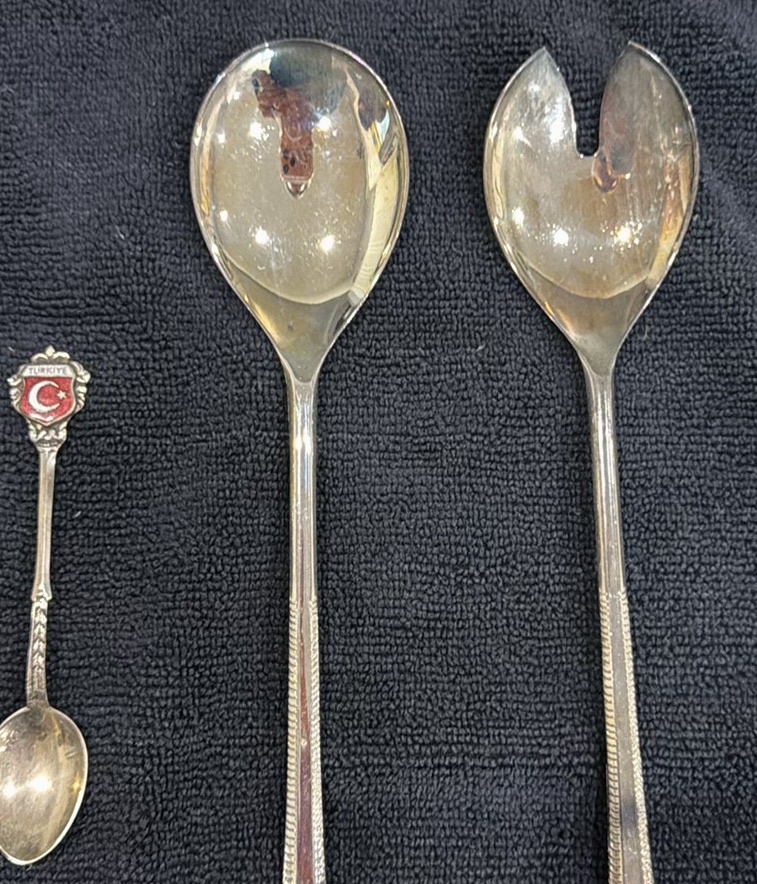 Mixed Serving Utensils and Decorative Spoons - image 5 of 6