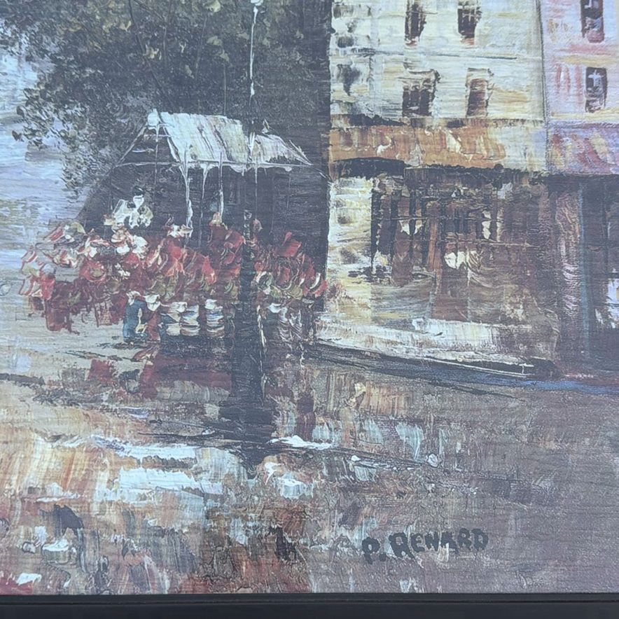 Framed City Street Scene Print - image 3 of 5