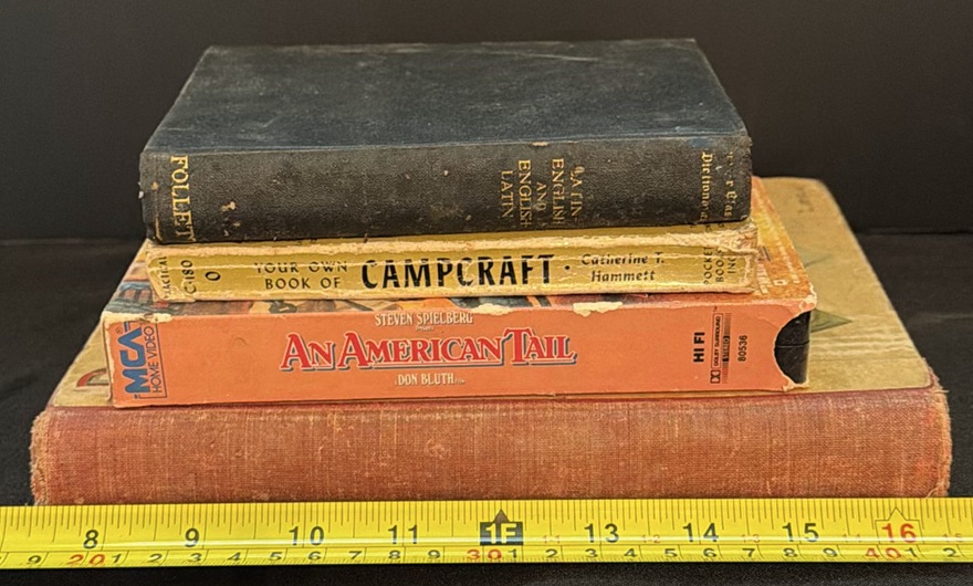 Assorted Vintage Books and VHS Tape - image 2 of 3