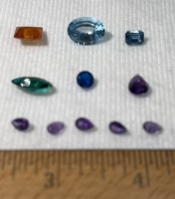 Assorted Faceted Gemstones - image 2 of 7