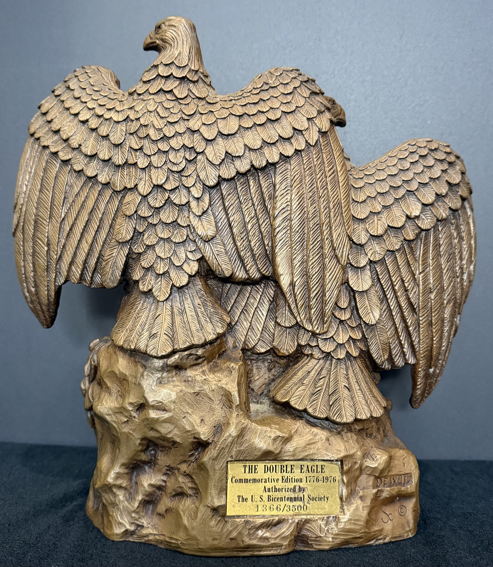 The Double Eagle Commemorative Sculpture - image 2 of 5