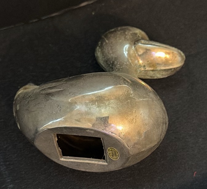 Pair of Metal Duck Coin Banks - image 5 of 5