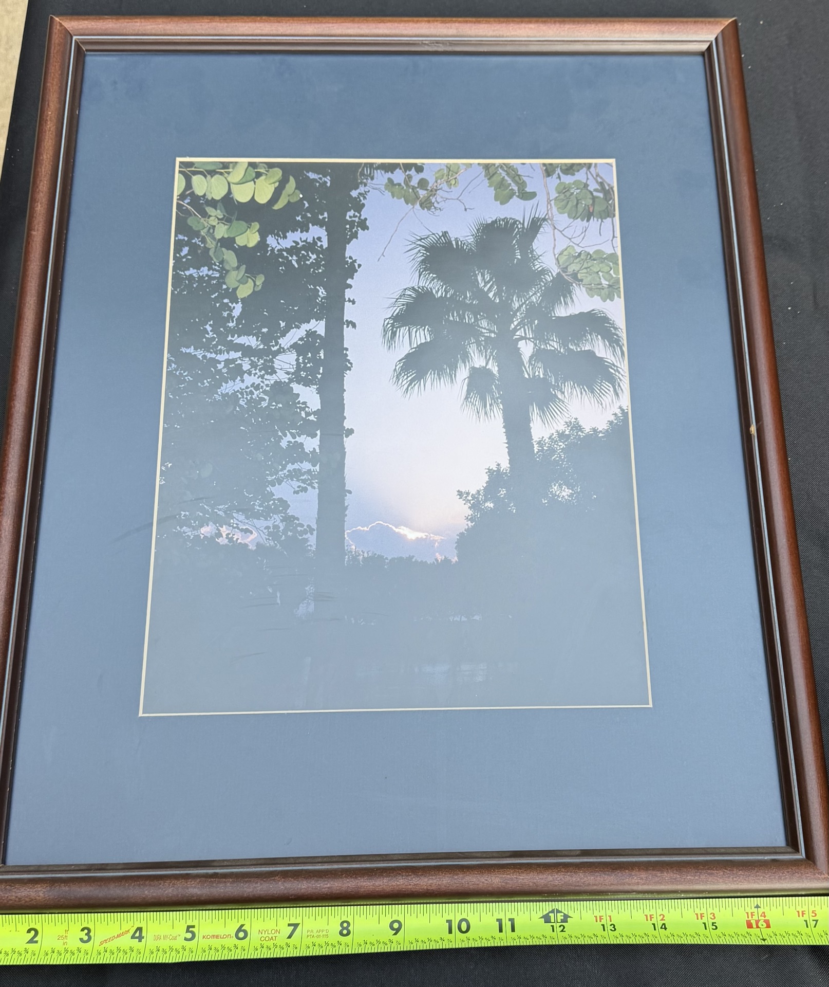 Framed Palm Tree Landscape Print - image 2 of 3