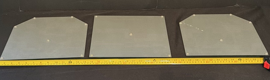 Set of Three Glass Panels - image 4 of 4